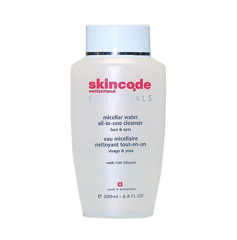 Sữa rửa mặt làm sạch đa tác dụng Skincode  Micellar water all in one cleanser